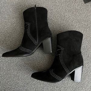 black western bootie